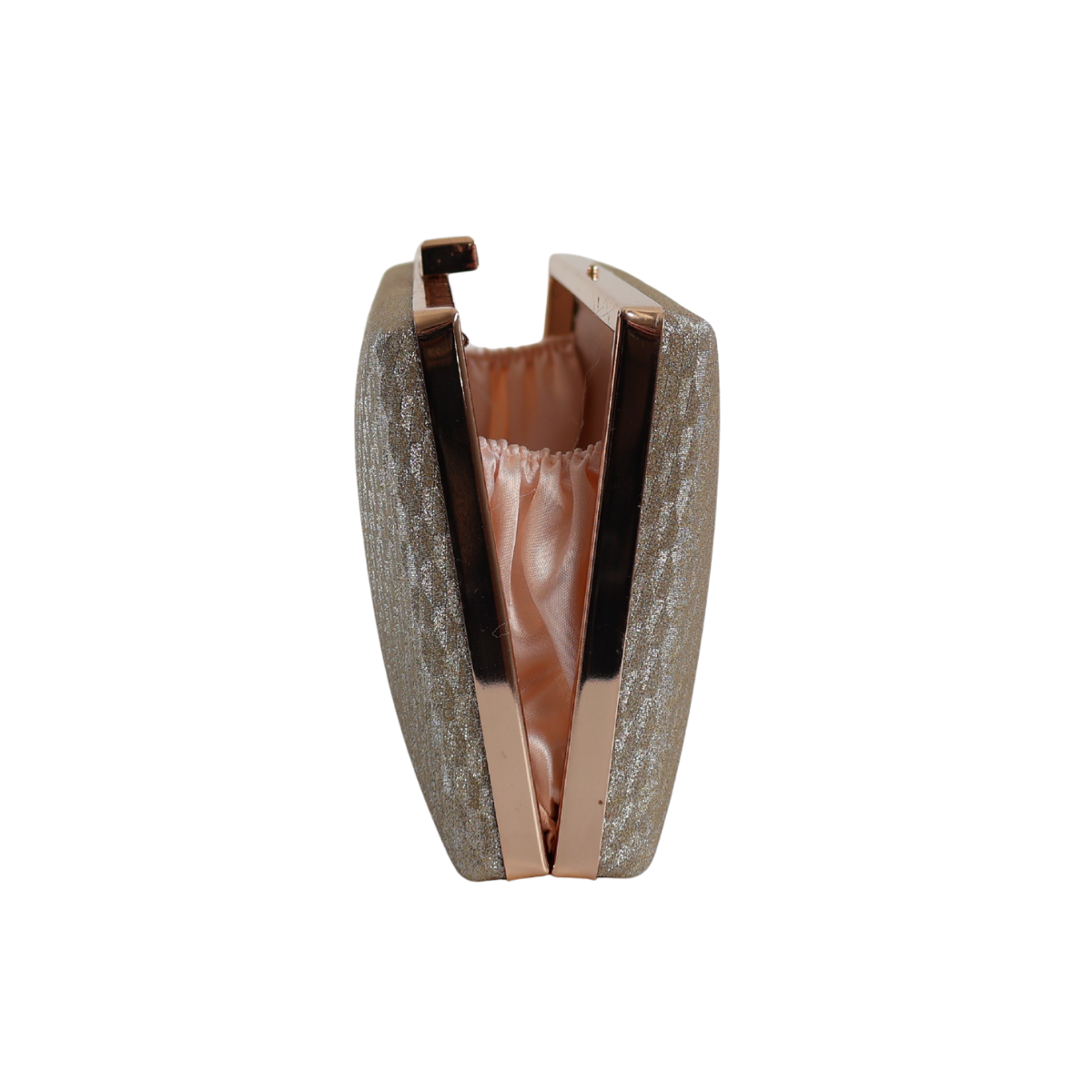 Bolsa Festa Clutch Retangular Dourada