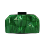 Bolsa Clutch Festa Acrílico Verde