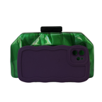 Bolsa Clutch Festa Acrílico Verde