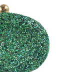 Bolsa Festa Clutch Pedraria Verde Oval