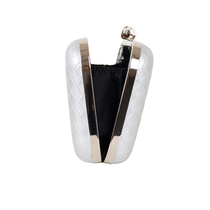 Bolsa Clutch Festa Tramas Prata