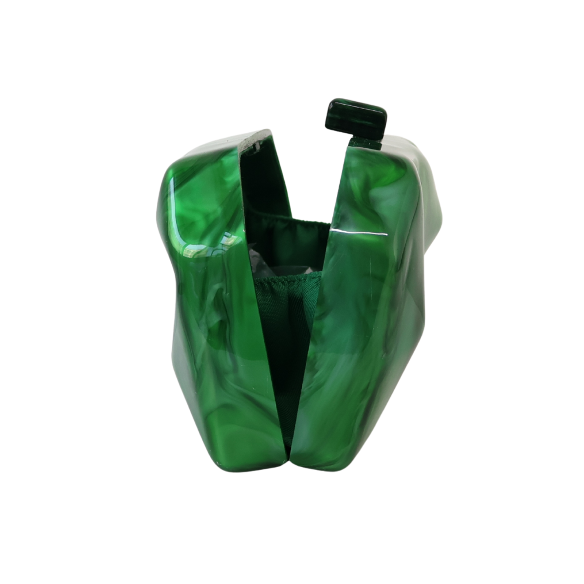 Bolsa Clutch Festa Acrílico Verde