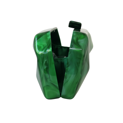 Bolsa Clutch Festa Acrílico Verde