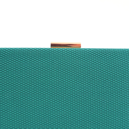 Bolsa Clutch Festa Tecido Verde