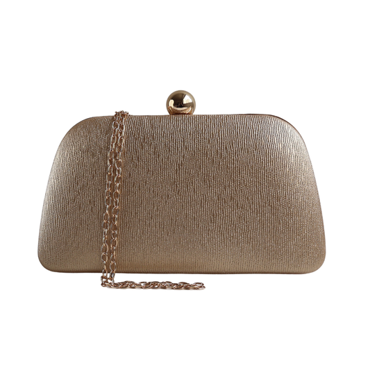 Bolsa de Festa Clutch Dourada