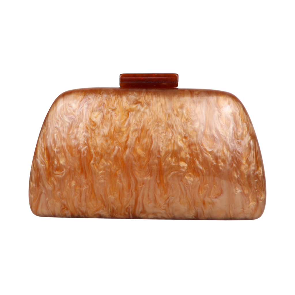 Bolsa Clutch Festa Acrílico Terracota - ReUse