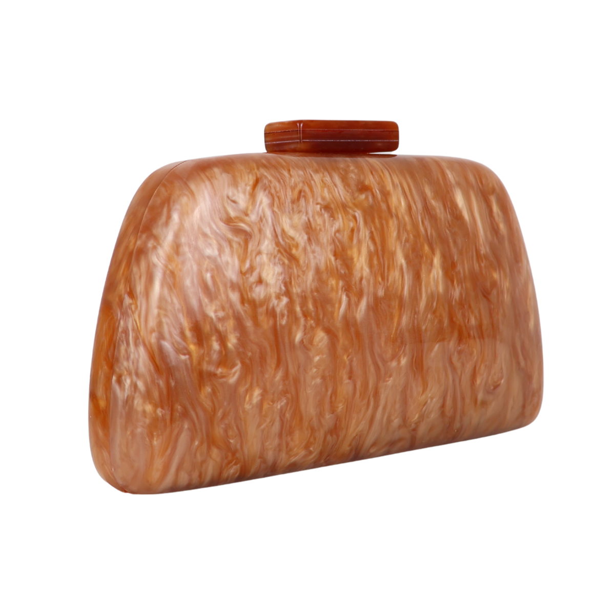 Bolsa Clutch Festa Acrílico Terracota