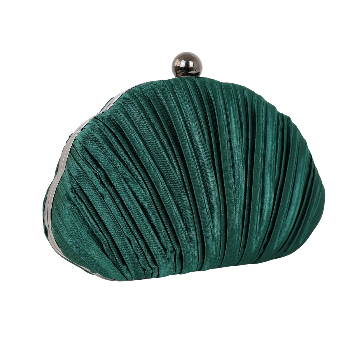 Bolsa Clutch Festa Tecido Verde