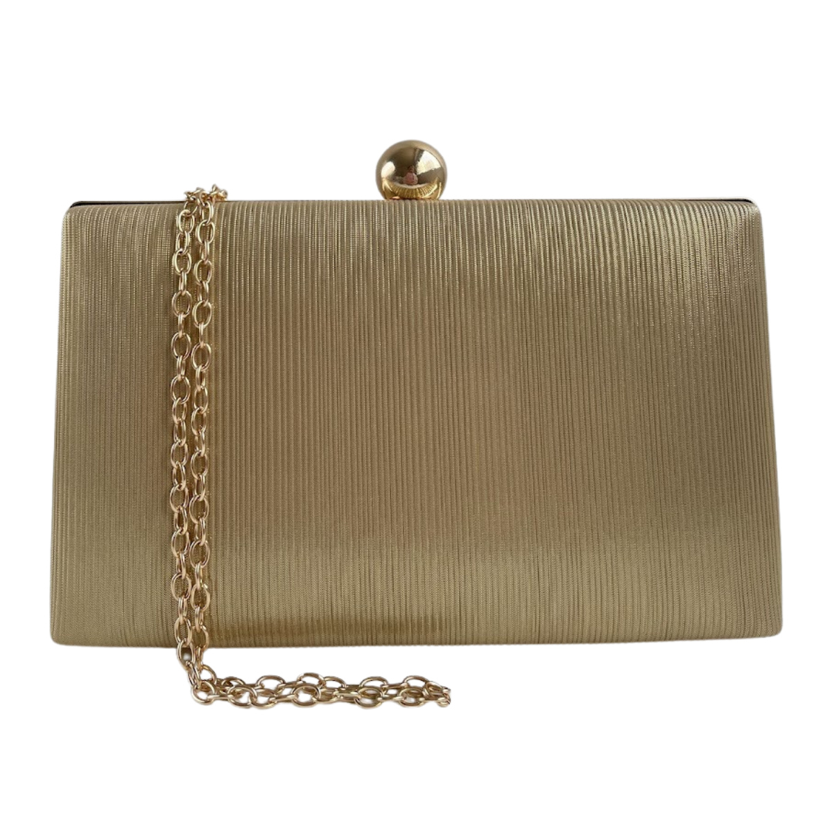 Bolsa de Festa Clutch Dourada - ReUse