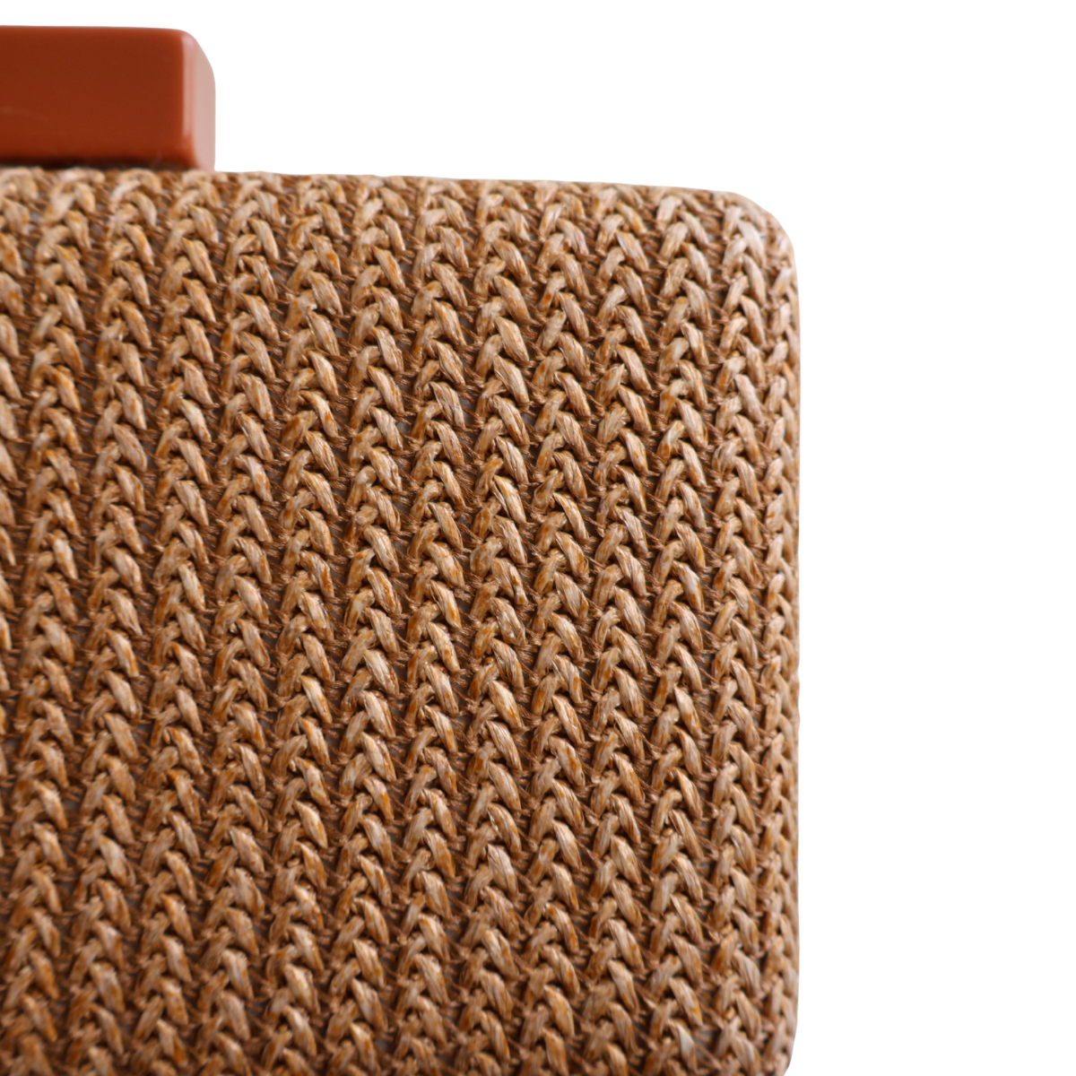 Bolsa Clutch Festa Palha Marrom