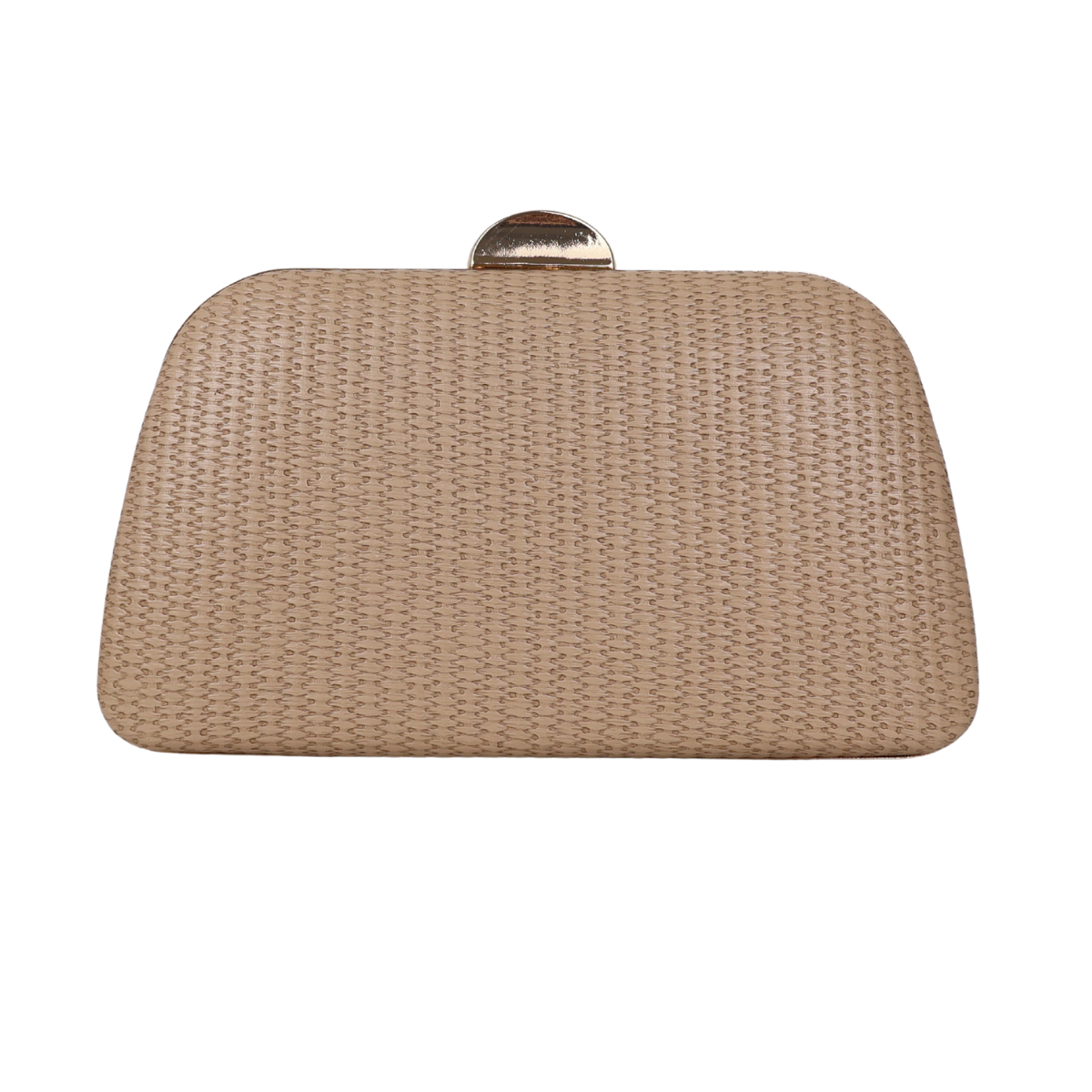 Bolsa de Festa Clutch Bege