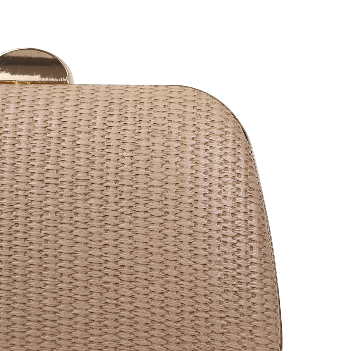 Bolsa de Festa Clutch Bege