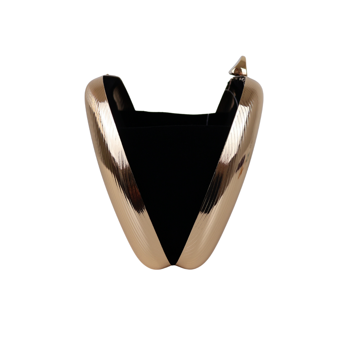 Bolsa de Festa Clutch Metalizada Dourada