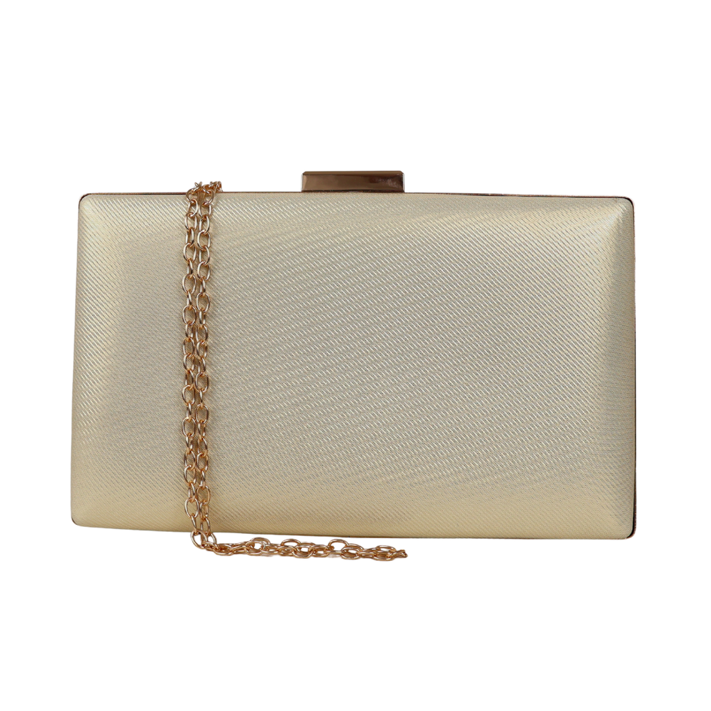 Bolsa Clutch Festa Dourada