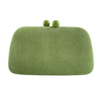 Bolsa Clutch Festa Tecido Verde