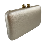 Bolsa Clutch Festa Vinil Dourada - ReUse