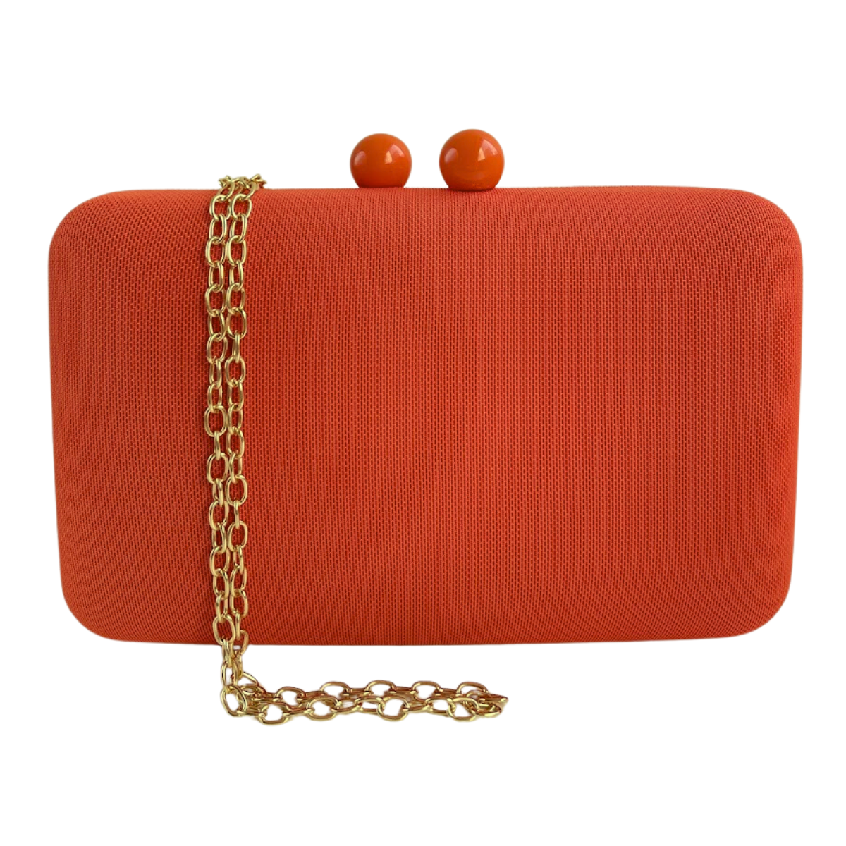 Bolsa de Festa Clutch Laranja