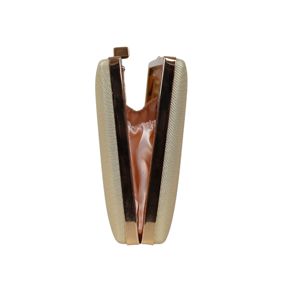 Bolsa Clutch Festa Dourada