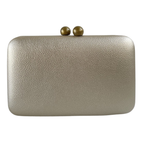 Bolsa Clutch Festa Vinil Dourada - ReUse