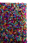 Bolsa Festa Clutch Pedraria Colorida