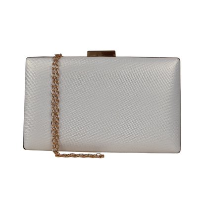 Bolsa Clutch Festa Prateada