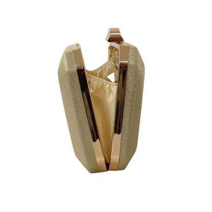 Bolsa Clutch Festa Dourada
