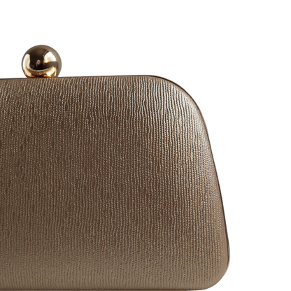 Bolsa de Festa Clutch Dourada