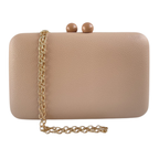Bolsa Clutch Festa Vinil Nude - ReUse
