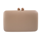 Bolsa Clutch Festa Vinil Nude - ReUse