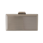 Bolsa de Festa Clutch Metalizada Prata