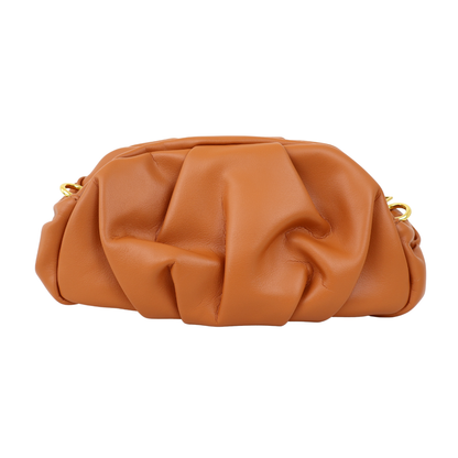 Bolsa Festa Pouch Courvin Marrom Caramelo