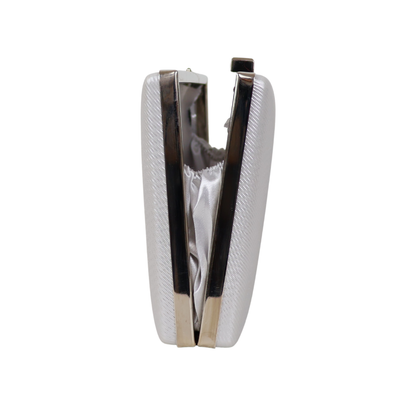 Bolsa Clutch Festa Prateada