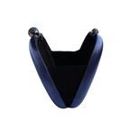 Bolsa Festa Clutch Tecido Acetinado Azul Marinho