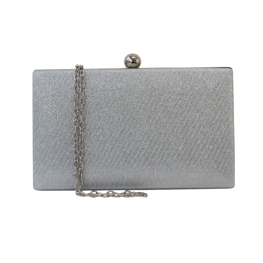 Bolsa Clutch Festa Prateada