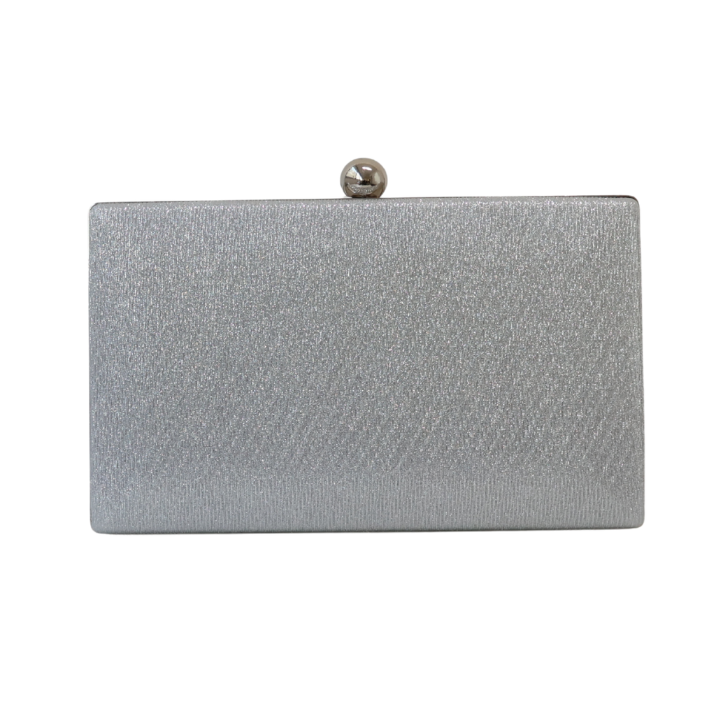 Bolsa Clutch Festa Prateada