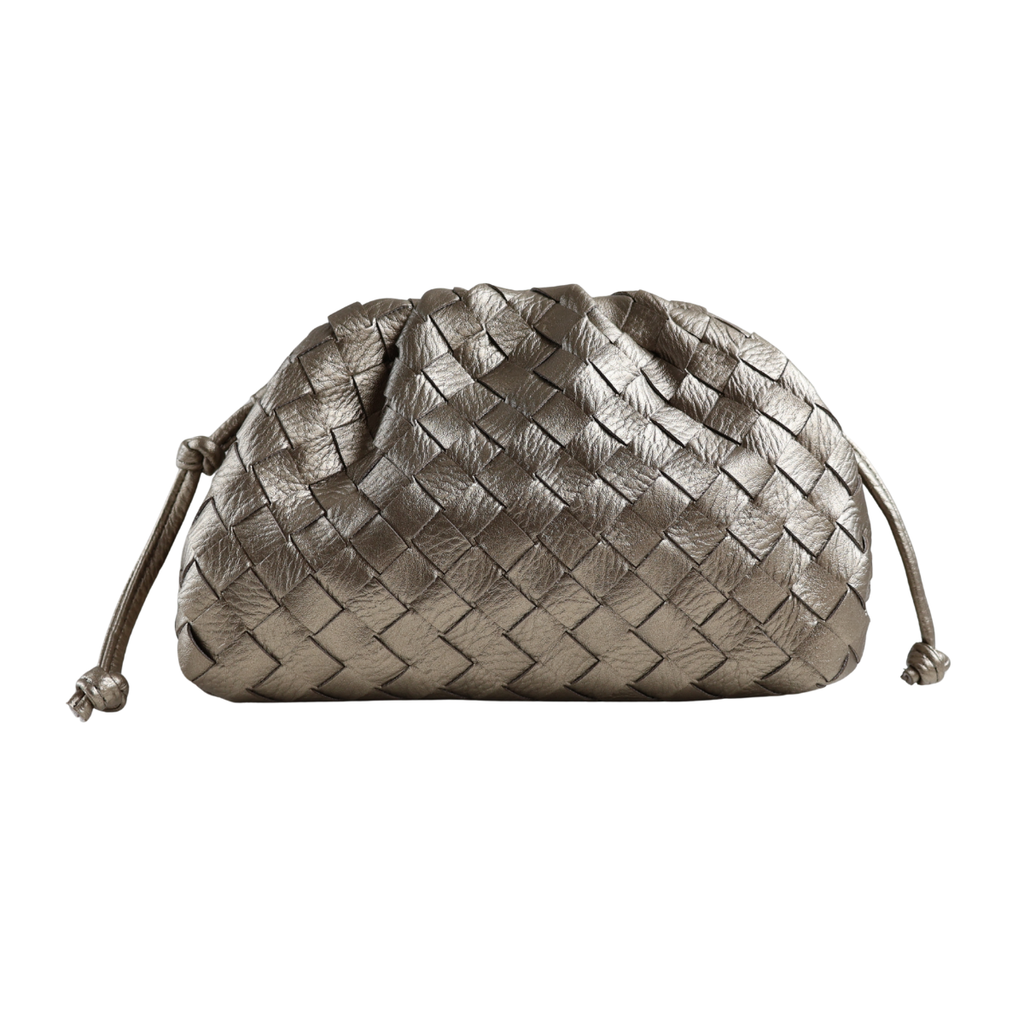 Bolsa Festa Pouch Courvin Prata Velho