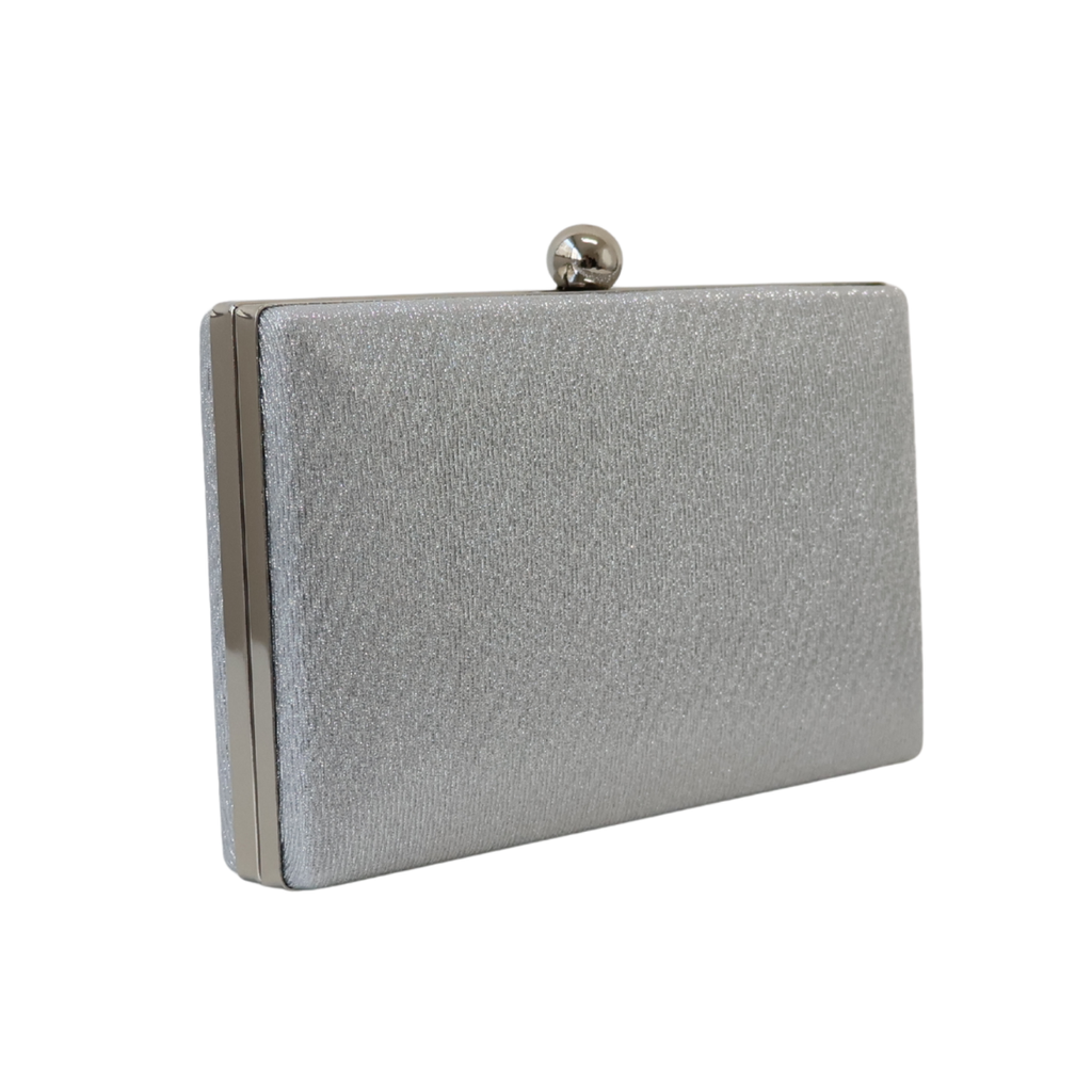 Bolsa Clutch Festa Prateada