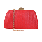 Bolsa de Festa Clutch Vermelha