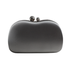 Bolsa Festa Clutch Tecido Acetinado Prata