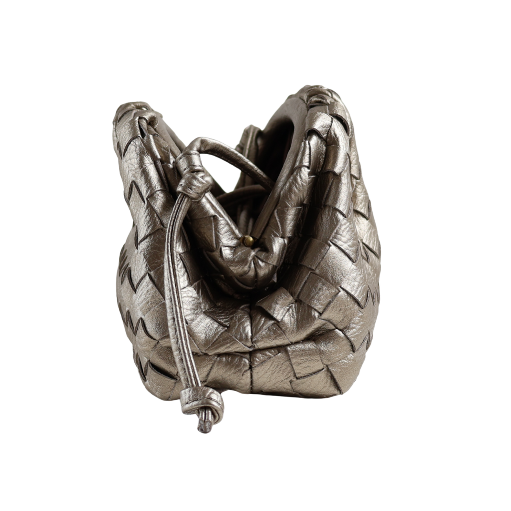 Bolsa Festa Pouch Courvin Prata Velho