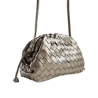 Bolsa Festa Pouch Courvin Prata Velho
