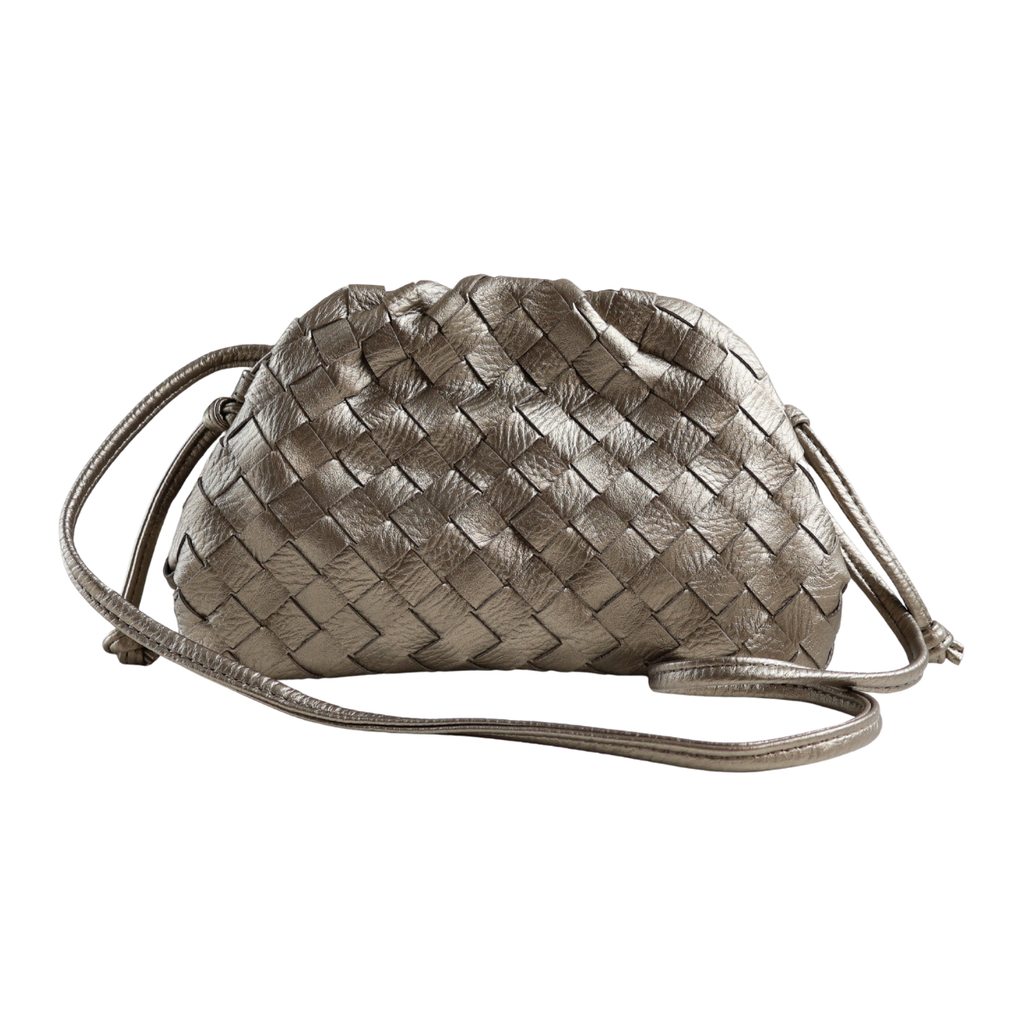 Bolsa Festa Pouch Courvin Prata Velho