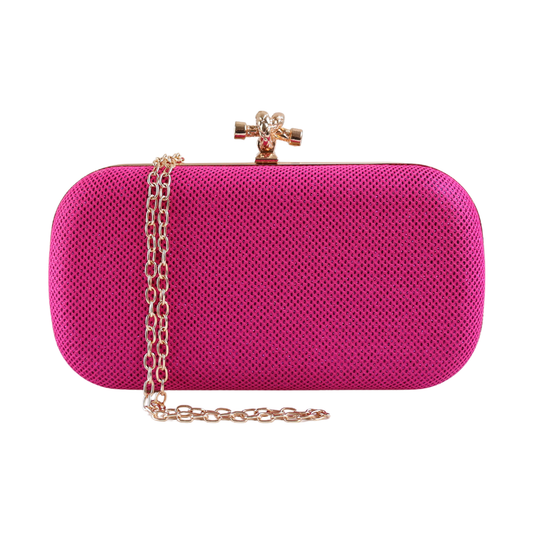 Bolsa Clutch Festa Rosa Pink