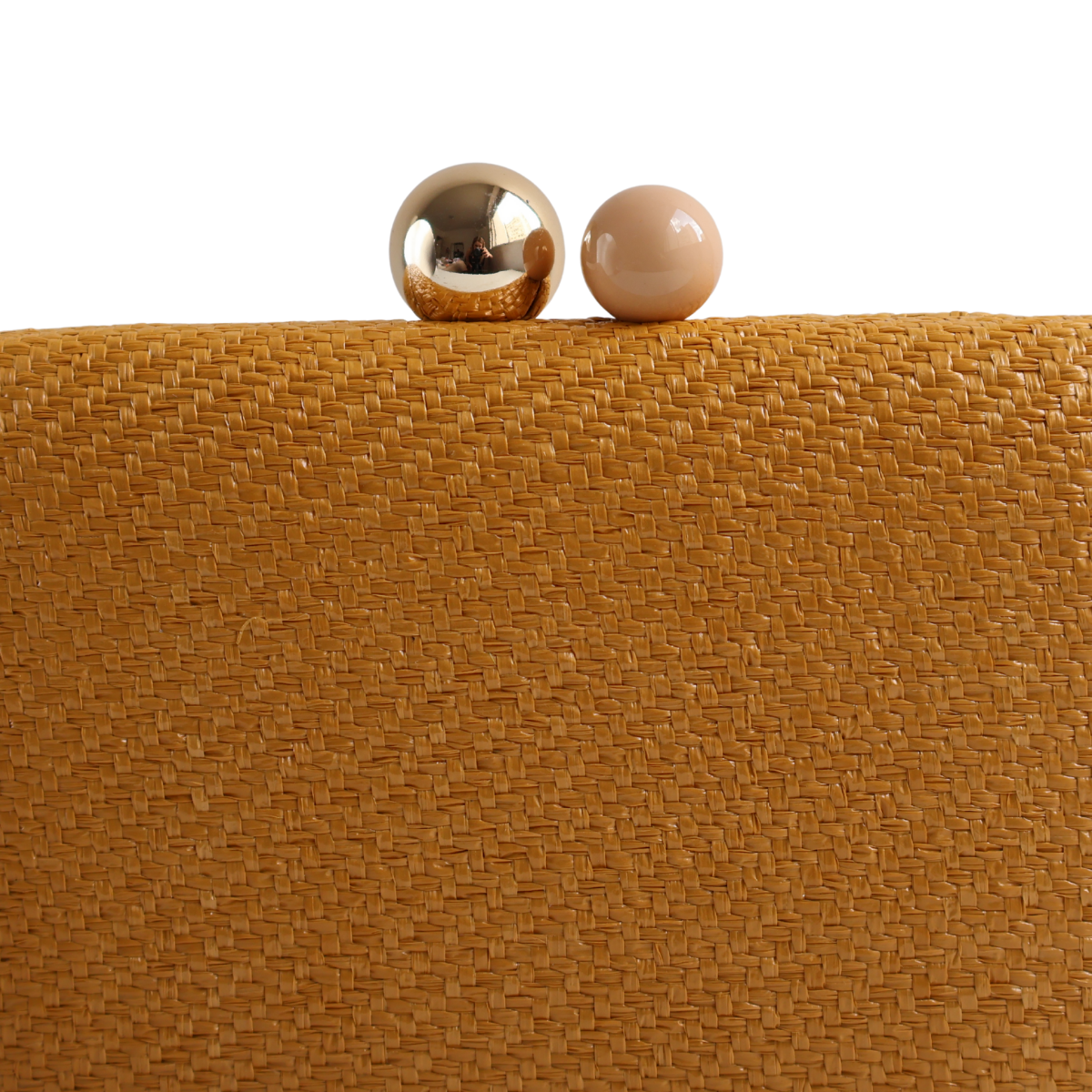 Bolsa Clutch Festa Palha Amarelo Mostarda