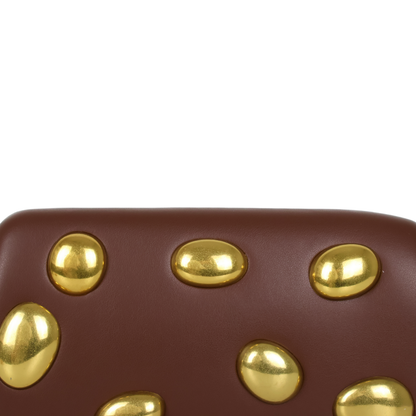 Bolsa Clutch Festa Courino Marrom