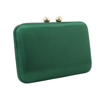 Bolsa Clutch Festa Cetim Verde