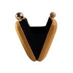 Bolsa Clutch Festa Palha Amarelo Mostarda