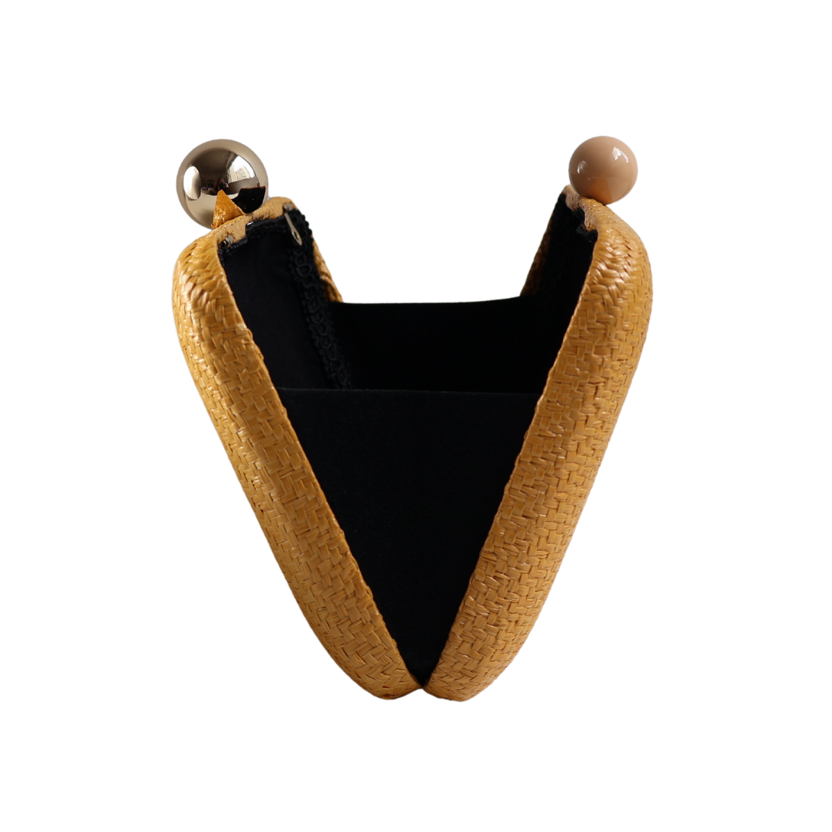 Bolsa Clutch Festa Palha Amarelo Mostarda
