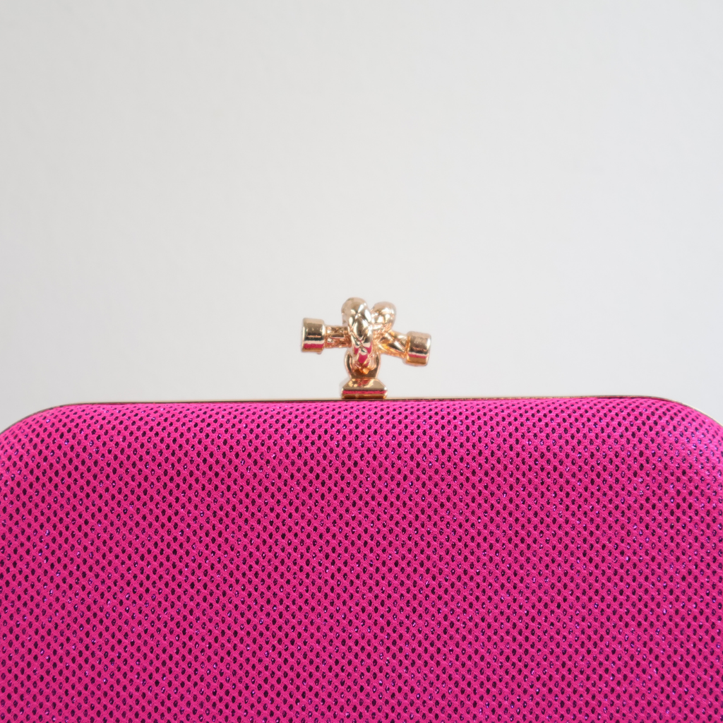 Bolsa Clutch Festa Rosa Pink