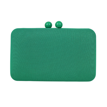 Bolsa Clutch Festa Tecido Verde